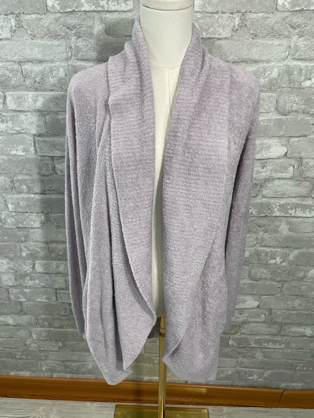 Barefoot Dreams Circle Lounge Bamboo Chic Lite Lavender Cardigan